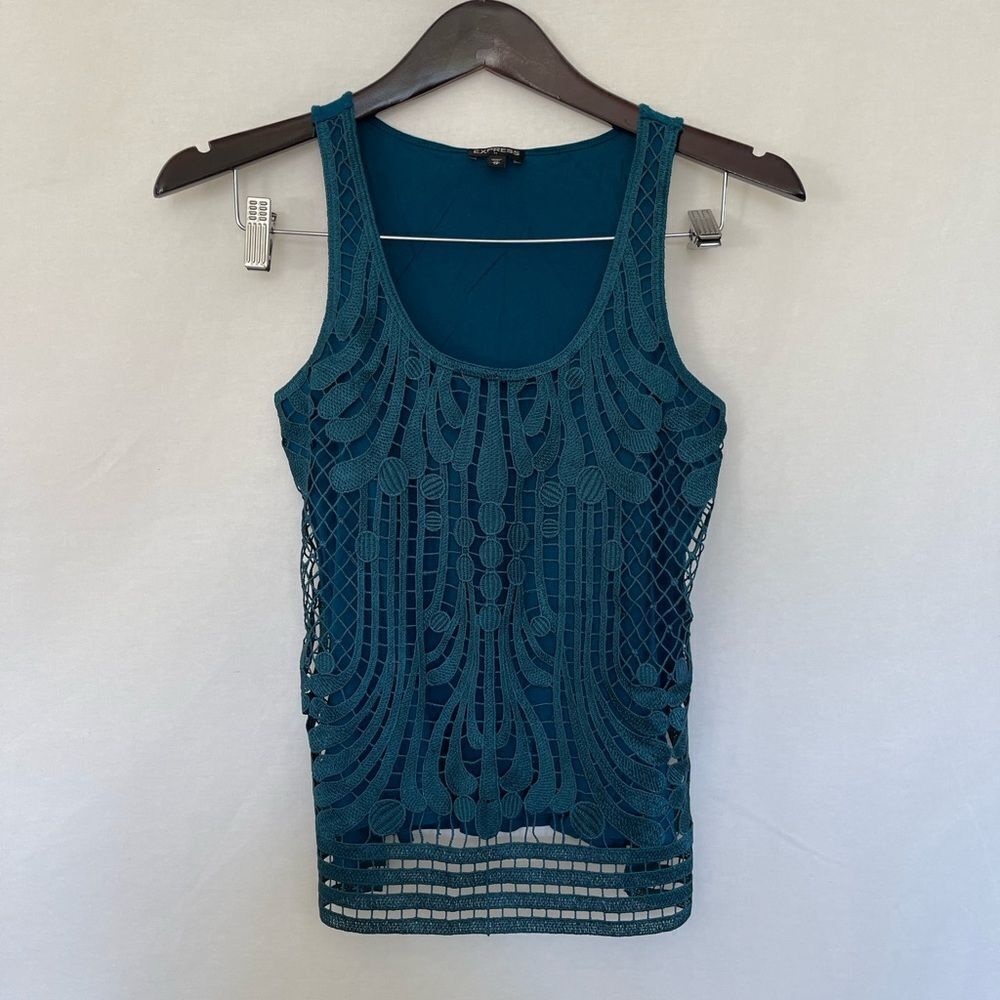Express tank top turquoise